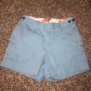 Blue tommy hilfigire shorts